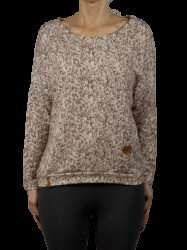 Blouse white-brown mi... mi 996.R41