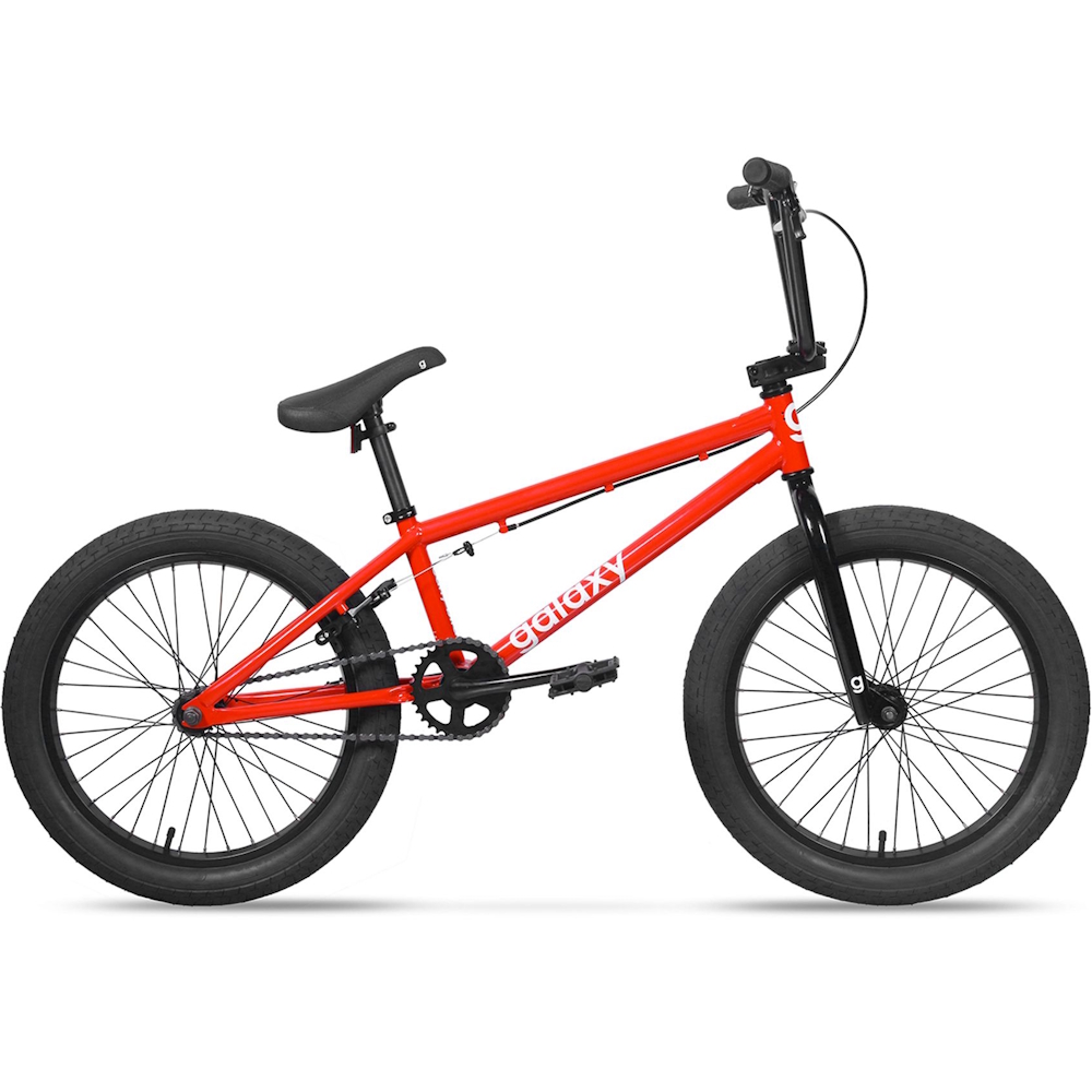 BMX kolo Galaxy Early Bird 20" 8.0 • 11,4 kg červená
