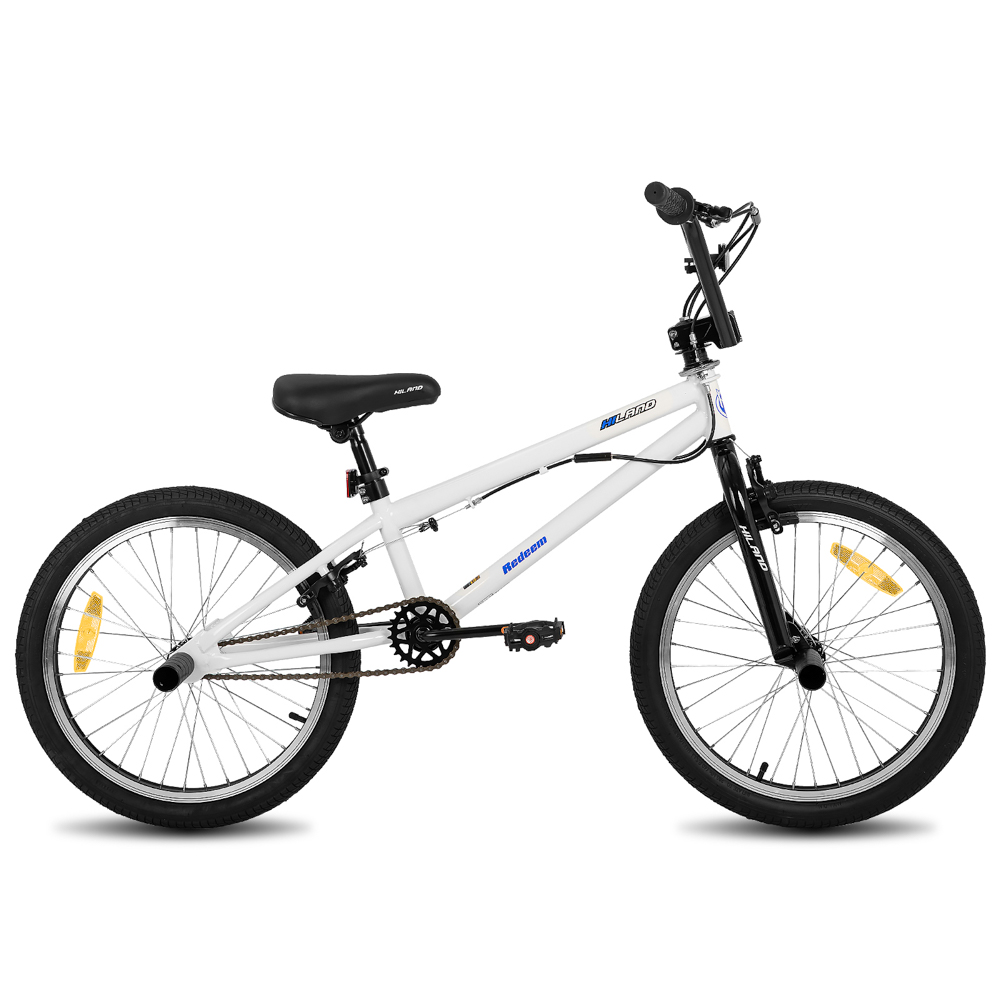 BMX kolo Hiland Redeem 20" • 12,82 kg bílá