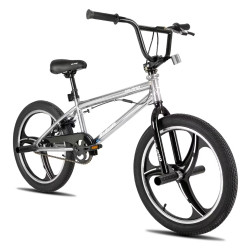 BMX kolo Hiland Redeem Ultimate 20" stříbrná