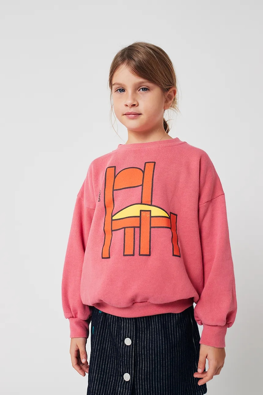 Bobo Choses  Dětská bavlněná mikina  Chair