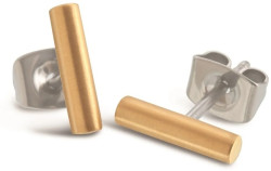 Boccia Titanium Minimalistické titanové náušnice Tyčinky 05057-02