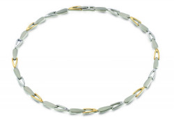 Boccia Titanium Moderní titanový náhrdelník 08039-02