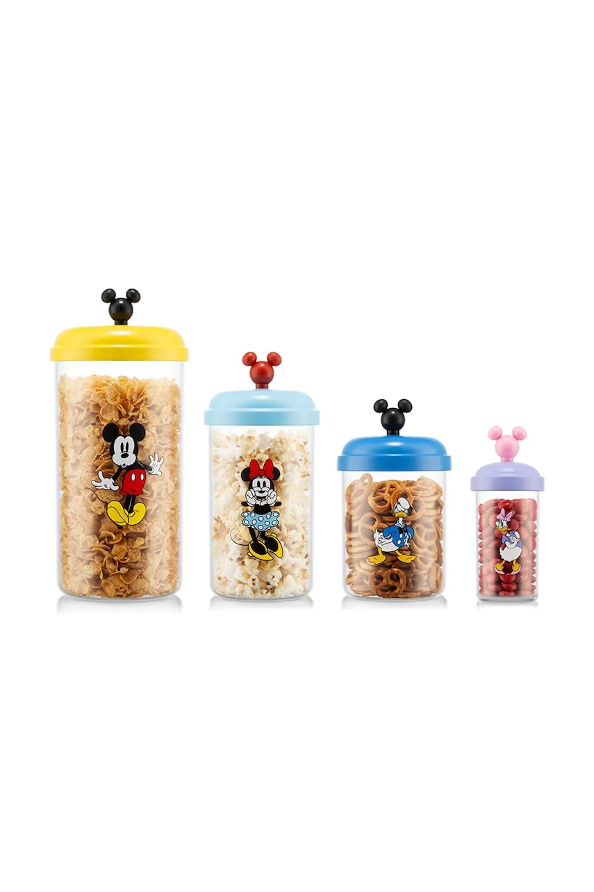 Bodum  sada nádob na sypké potraviny z plastu Chambordset Disney-Mickey