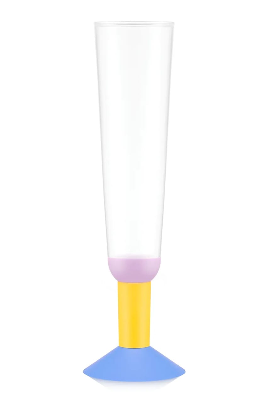 Bodum  sada skleniček na šampaňské z barevného skla 0,3 l
