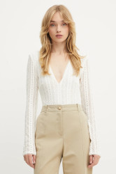 Body BOSS Orange C_Ikylia dámské, béžová barva, 50543555