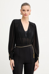 Body Elisabetta Franchi dámské, černá barva, CB00857E2