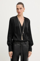 Body Fracomina dámské, černá barva, FR25WT5004W42201