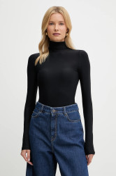 Body Guess EVELINE černá barva, s golfem, O5GM10 KCDE0