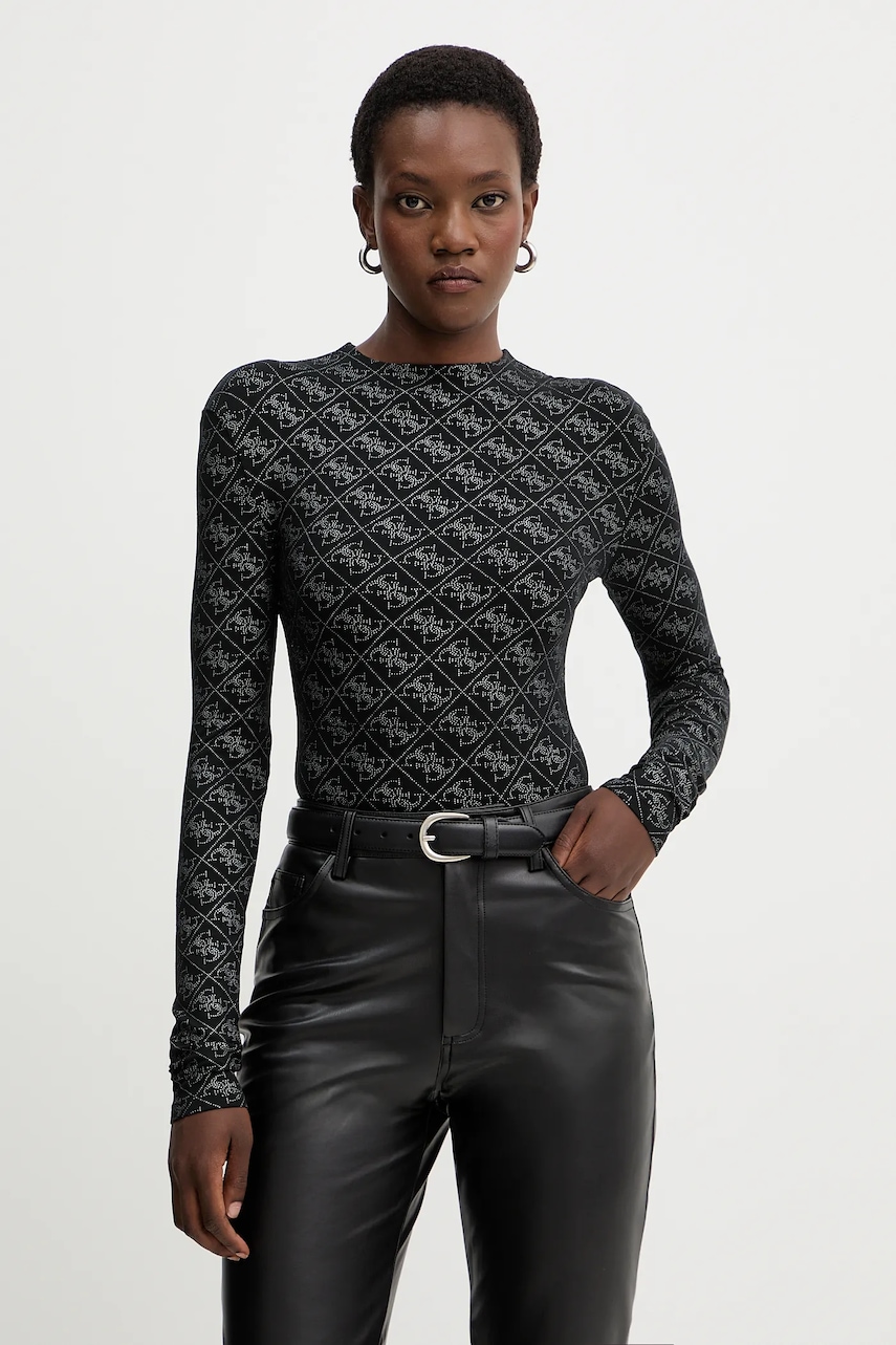 Body Guess TEODORA černá barva, W5BP09 K68D2