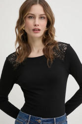 Body Morgan TDENTY dámské, černá barva, TDENTY