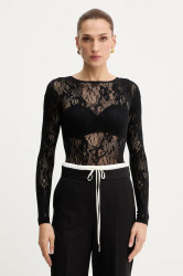 Body Patrizia Pepe dámské, černá barva, 2M4484 J344