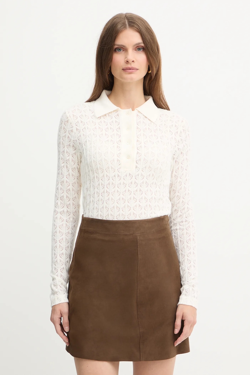 Body Pinko dámské, béžová barva, lehké, 105977 A2YI