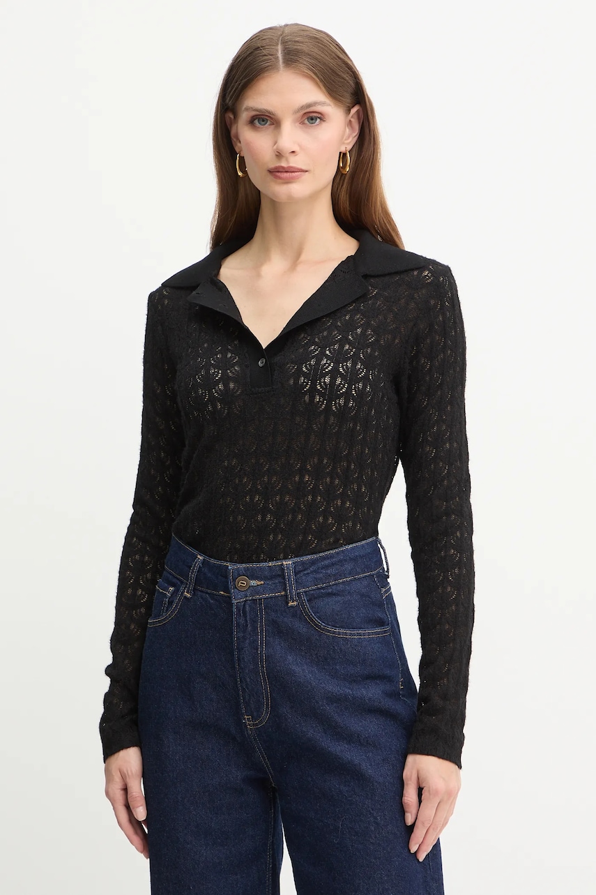 Body Pinko dámské, černá barva, lehké, 105977 A2YI