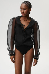 Body s přídavkem hedvábí Undress Code Thong