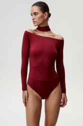 Body Undress Code Thong dámské, vínová barva, 987