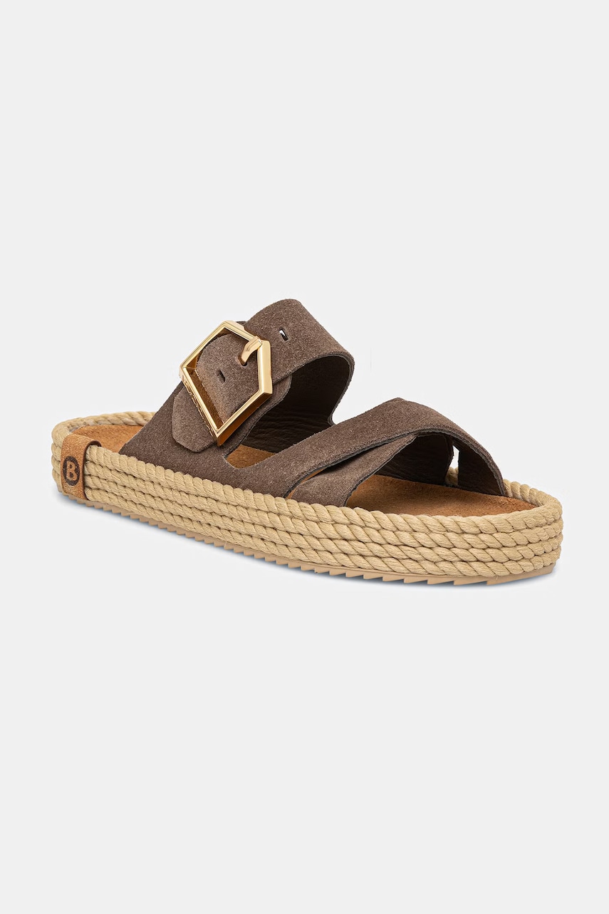 Bohonomad  pantofle espadrilky dámské semišové Sevilla