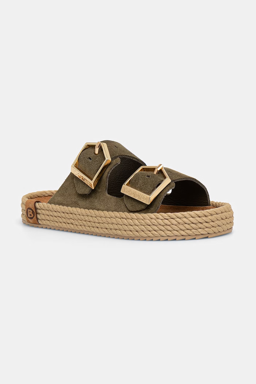 Bohonomad  pantofle espadrilky dámské semišové Sydney