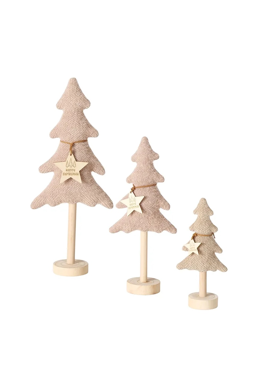 Boltze  Ozdobný vánoční stromeček  Arvore 33 / 22 / 43 cm 3-pack