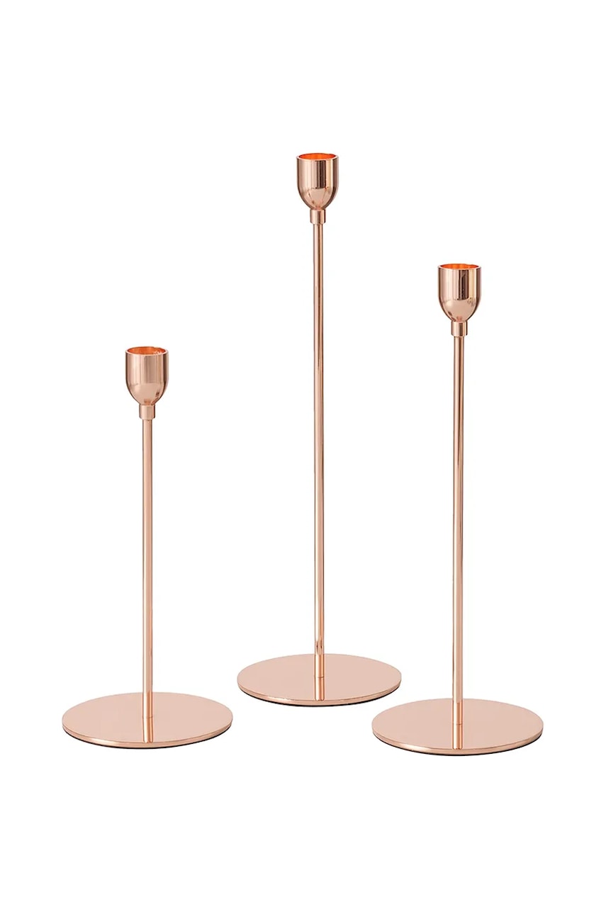 Boltze  Sada svícnů  Malte 23 / 27 / 32 cm 3-pack