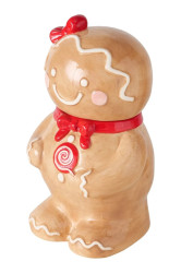 Boltze  Vánoční nádoba s víkem  Ginger 800 ml