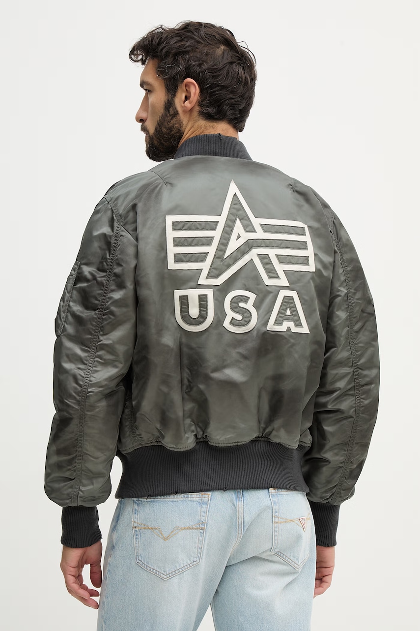 Bomber bunda Alpha Industries MA-1 Distressed