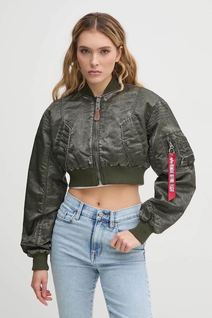 Bomber bunda Alpha Industries MA-1 Vintage Cropped Wmn
