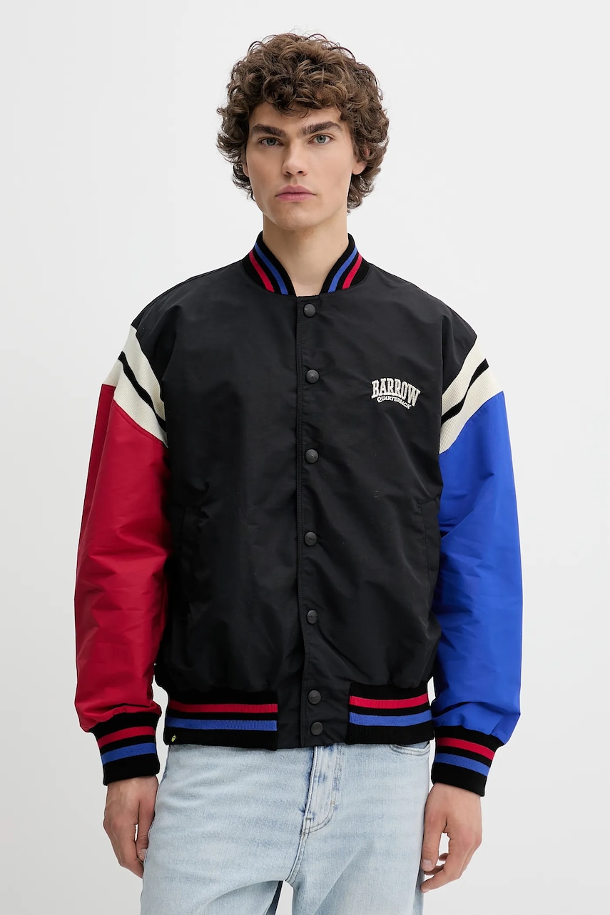Bomber bunda Barrow černá barva, přechodná, S5BWUABO091