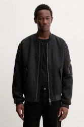 Bomber bunda s příměsí vlny Guess Jeans