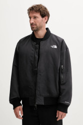 Bomber bunda The North Face černá barva, přechodná, NF0A8F3RJK31
