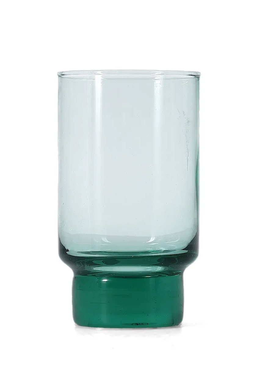 BonBistro  sada sklenic z barevného skla 0,5 l