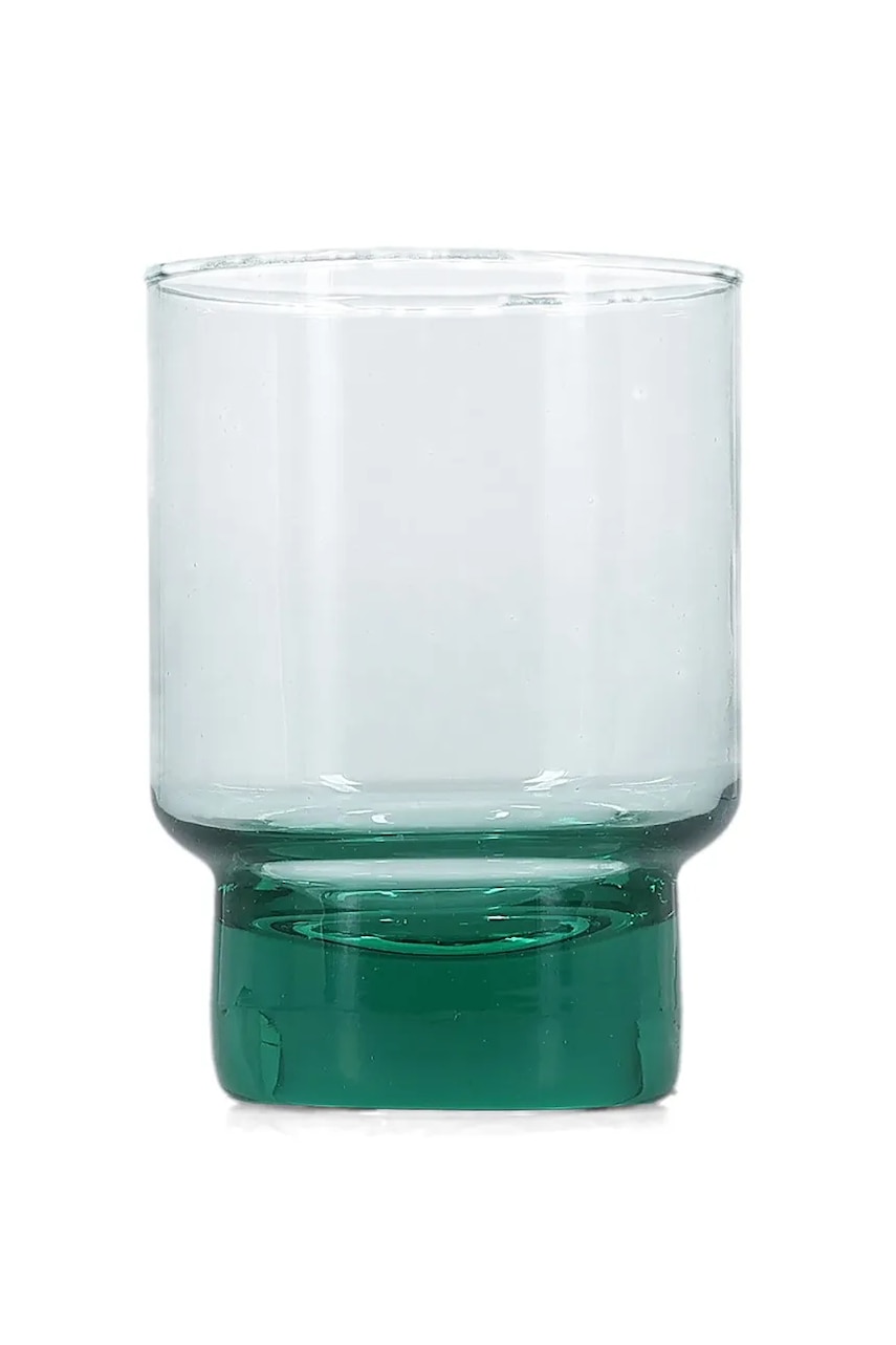 BonBistro  sada sklenic z barevného skla 370 ml