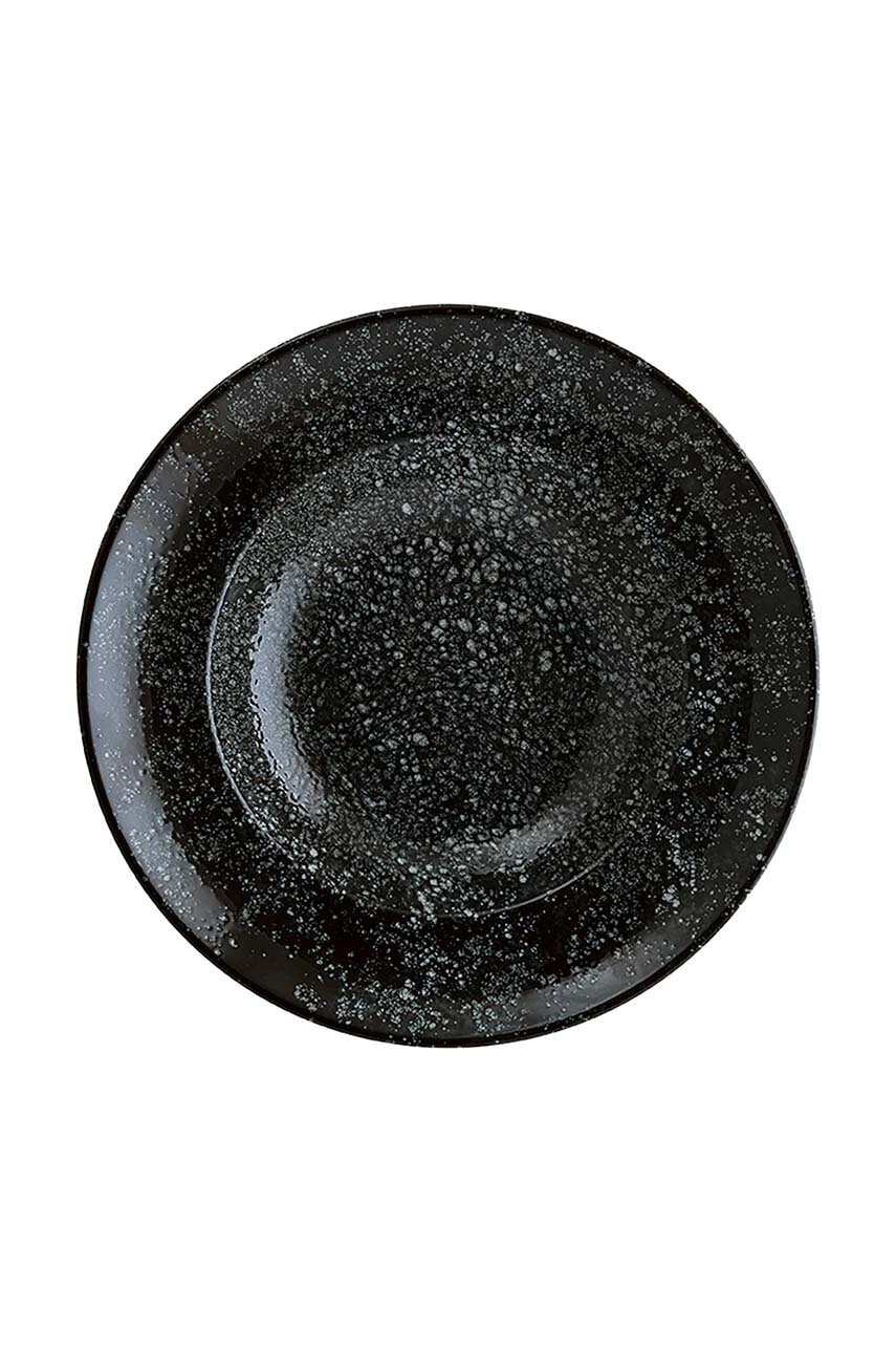 Bonna  Hluboký talíř  Cosmos Black Gourmet ⌀ 24 cm 6-pack
