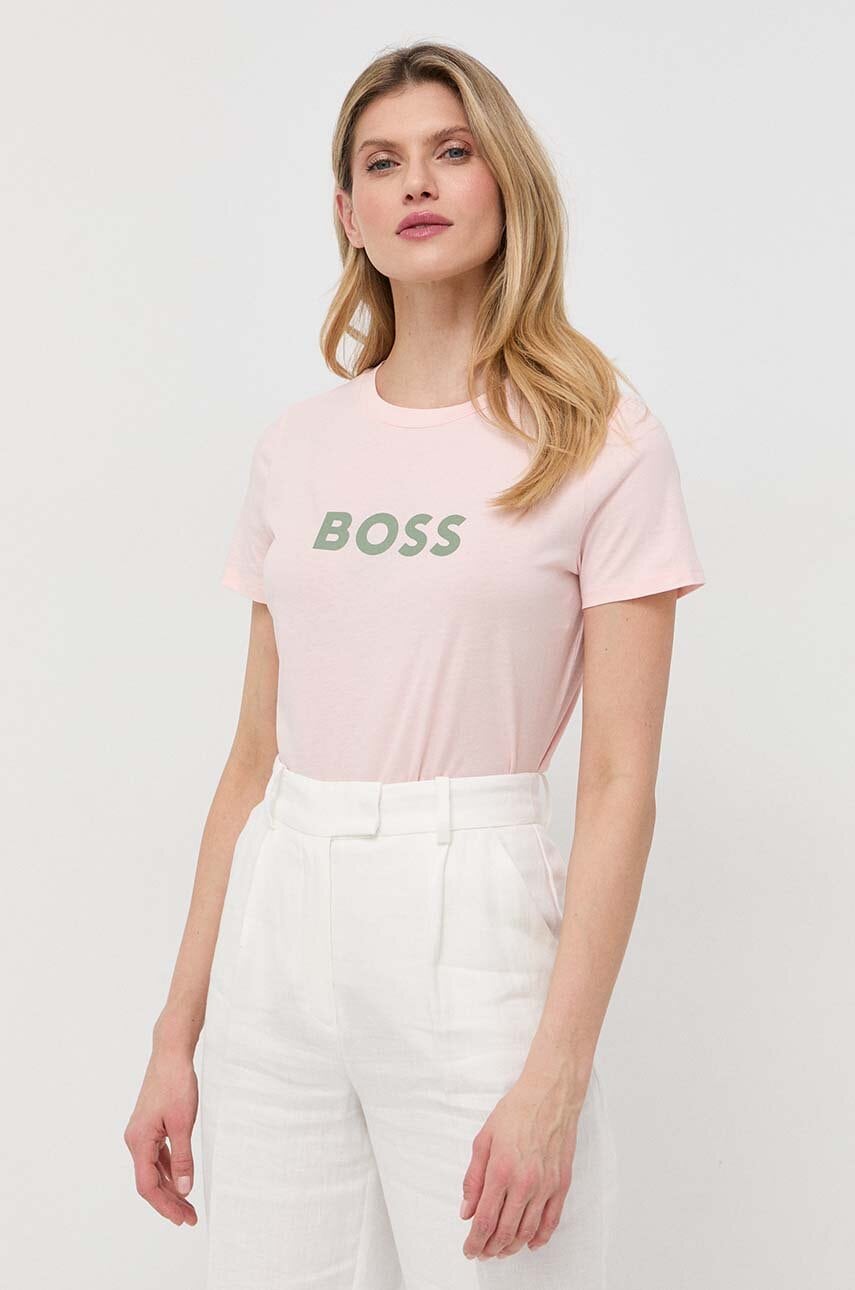 BOSS  Bavlněné tričko