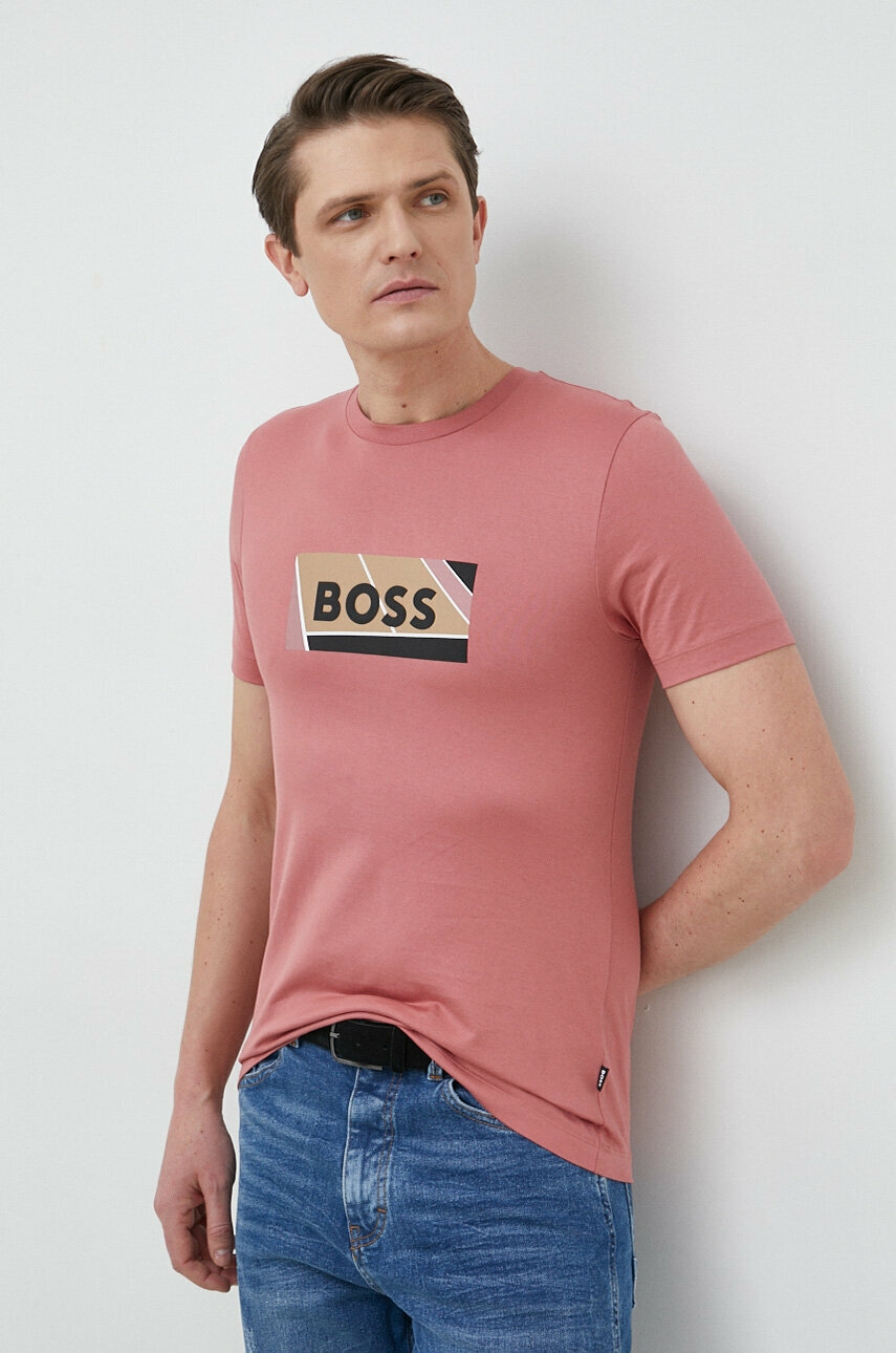 BOSS  Bavlněné tričko