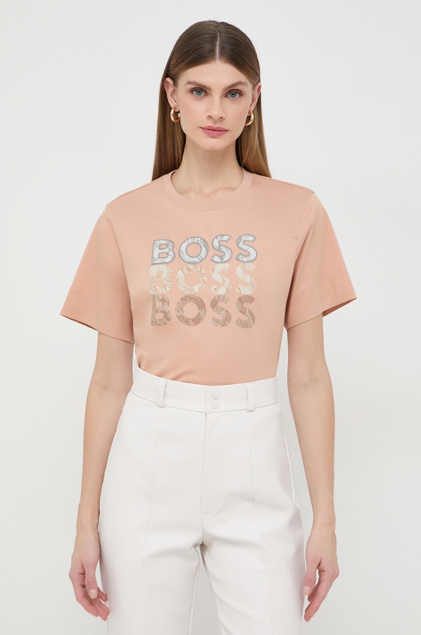 BOSS  Bavlněné tričko