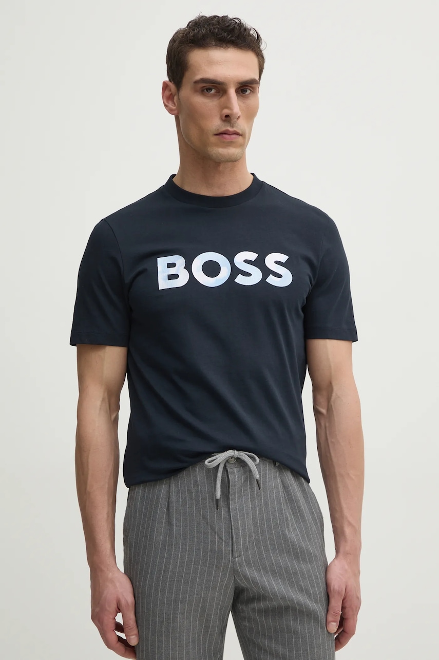 BOSS  Bavlněné tričko