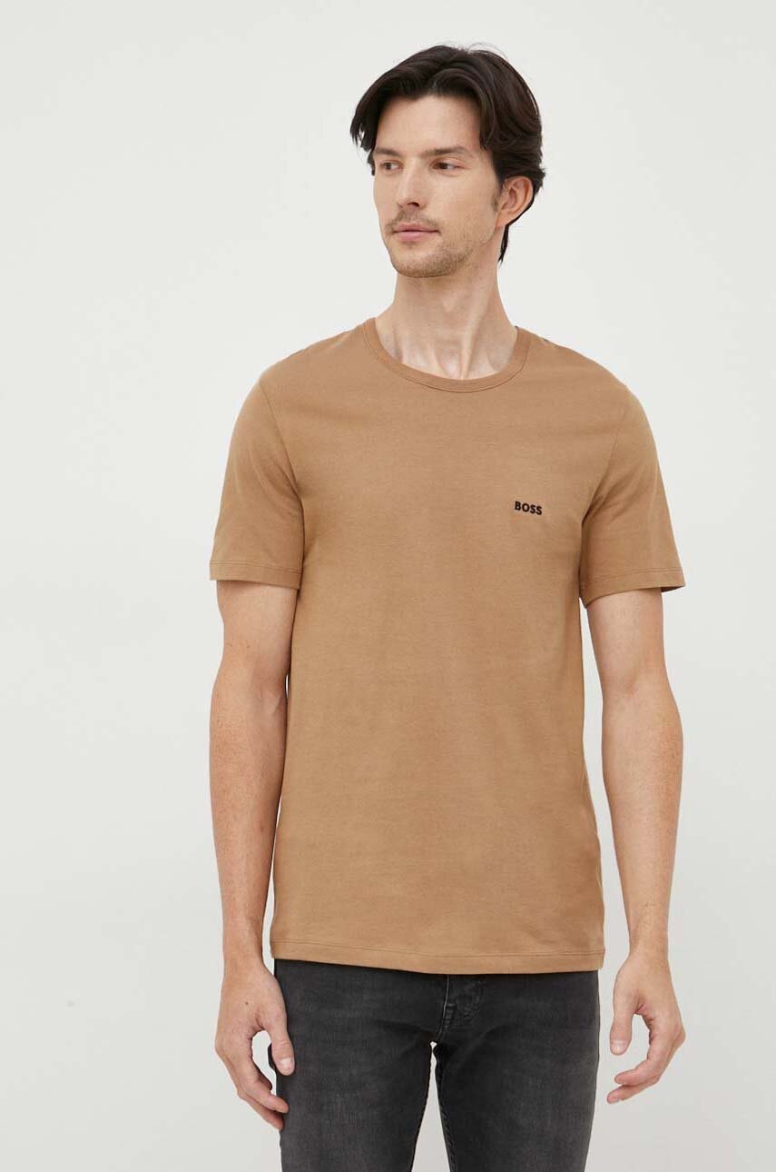 BOSS  Bavlněné tričko  TShirt RN 3P Classic 3-pack