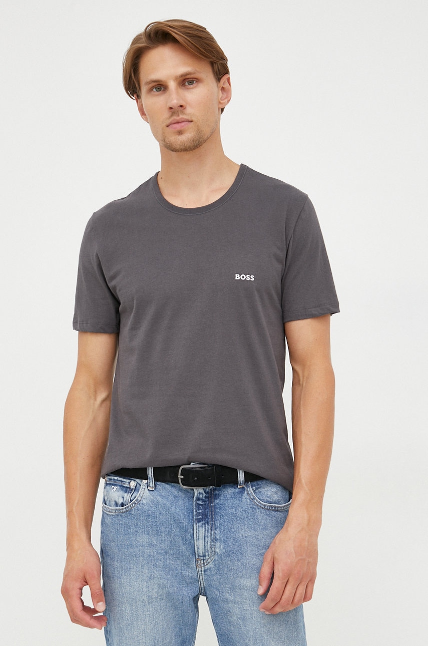 BOSS  Bavlněné tričko  TShirt RN 3P Classic