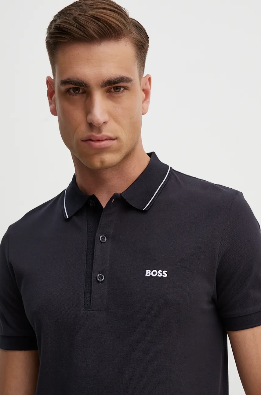 BOSS Green  Bavlněné polo tričko  Paule 4