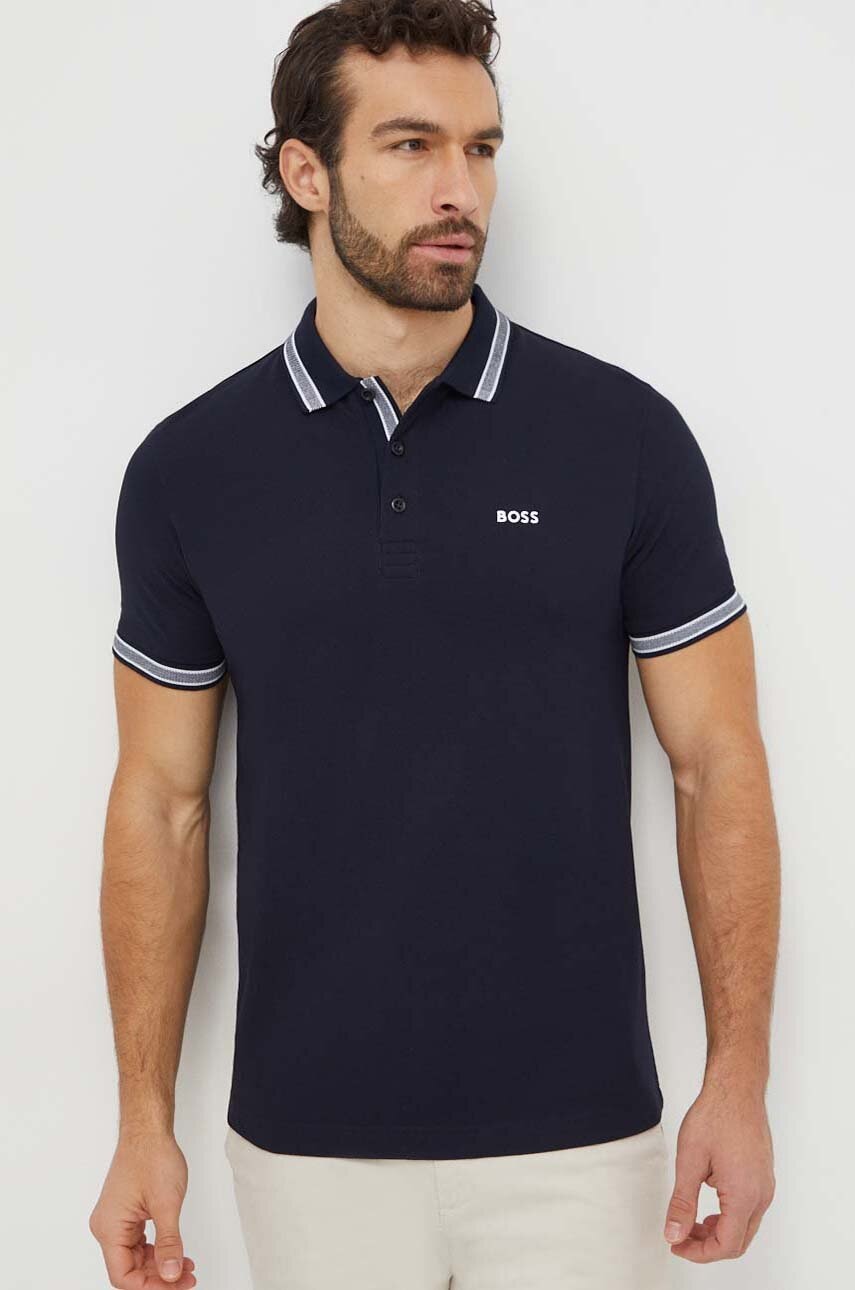 BOSS Green  polo pánské bavlněné Paddy