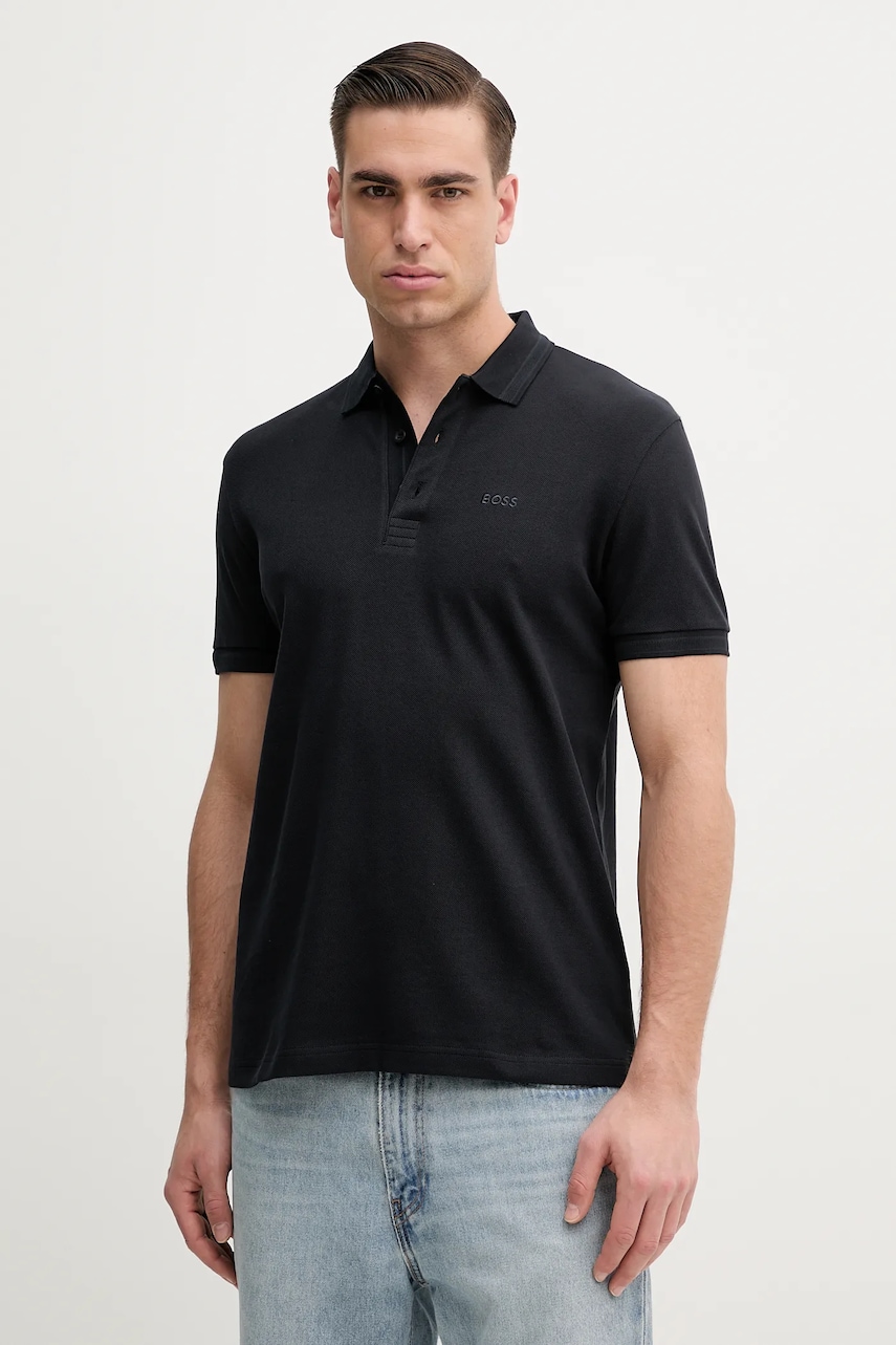 BOSS Green  polo pánské bavlněné Paddy