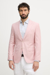 BOSS jednořadé sako pánské vlněné