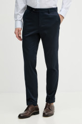 BOSS kalhoty pánské bavlněné s elastanem Genius