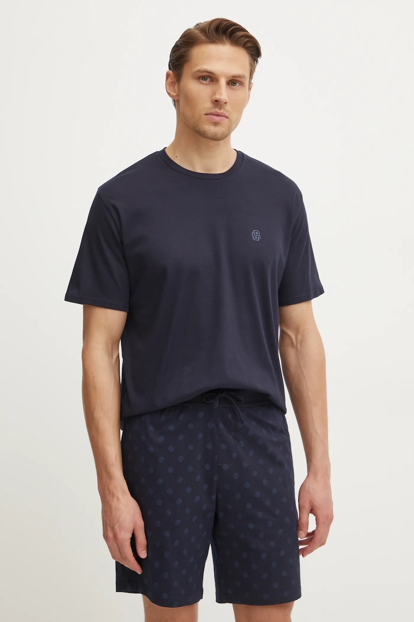 BOSS  loungwear tričko pánské bavlněné