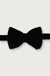 BOSS  motýlek pánský velurový H-B.TIE BIGIOTTO