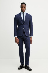 BOSS oblek pánský s příměsí vlny Huge