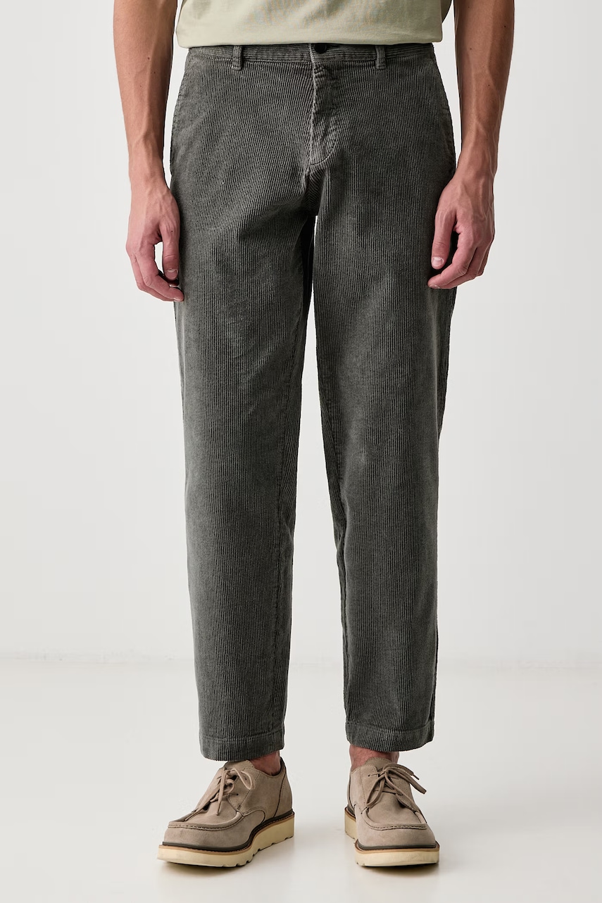 BOSS Orange  kalhoty pánské manšestrové Chino_Tapered_N1