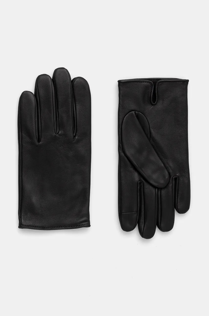 BOSS Orange  Kožené rukavice  Glove