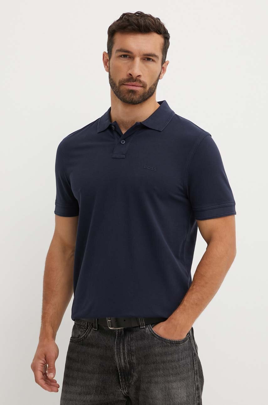 BOSS Orange  polo pánské bavlněné Prime
